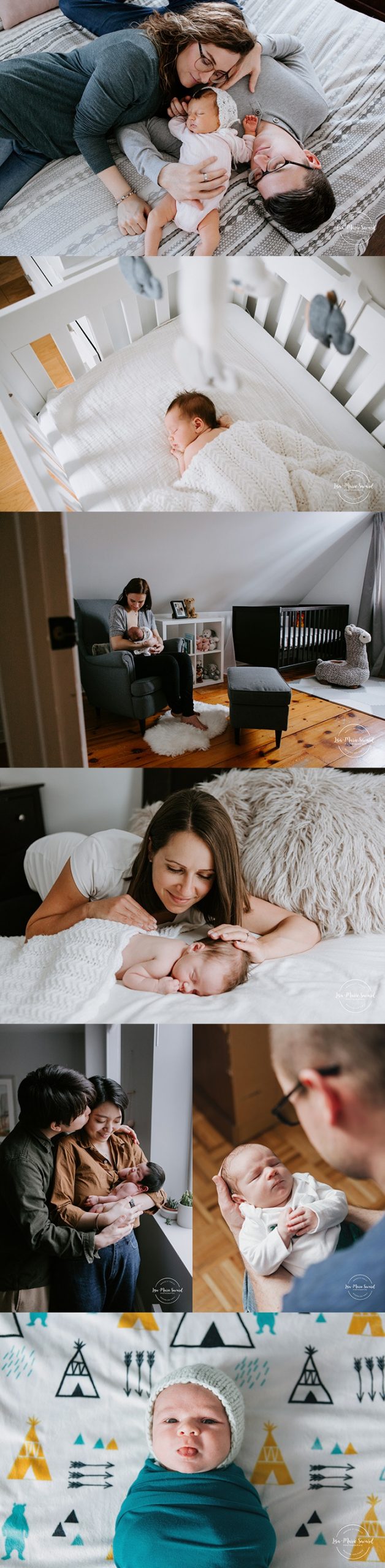 En studio ou à domicile? Comment choisir la séance nouveau-né qui correspond à vos besoins. Photographe de nouveau-né à domicile à Montréal. Séance nouveau-né à domicile à Montréal. Montreal in-home newborn photographer. Montreal in-home newborn session.