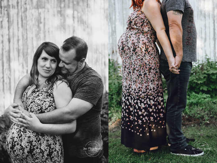 Maternity session at floral farm. Maternity photos in a flower field. Maternity photos countryside. Outdoor maternity session. Séance maternité à Les Fleurs Maltais. Photos Les Fleurs Maltais. Les Fleurs Maltais Chicoutimi. Photographe famille Chicoutimi. Photographe Saguenay | Lisa-Marie Savard Photographie | Montréal, Québec | www.lisamariesavard.com