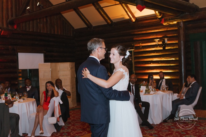 Bride's first dance with father. Salle Héritage. Mariage en Outaouais. Outaouais wedding. Ottawa photographer.