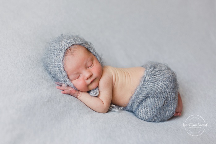 Photographe de nouveau-né à Montréal. Séance nouveau-né en studio à Montréal. Photos de bébé à Montréal. Montreal newborn photographer. Montreal in-studio newborn session. Montreal baby photos.