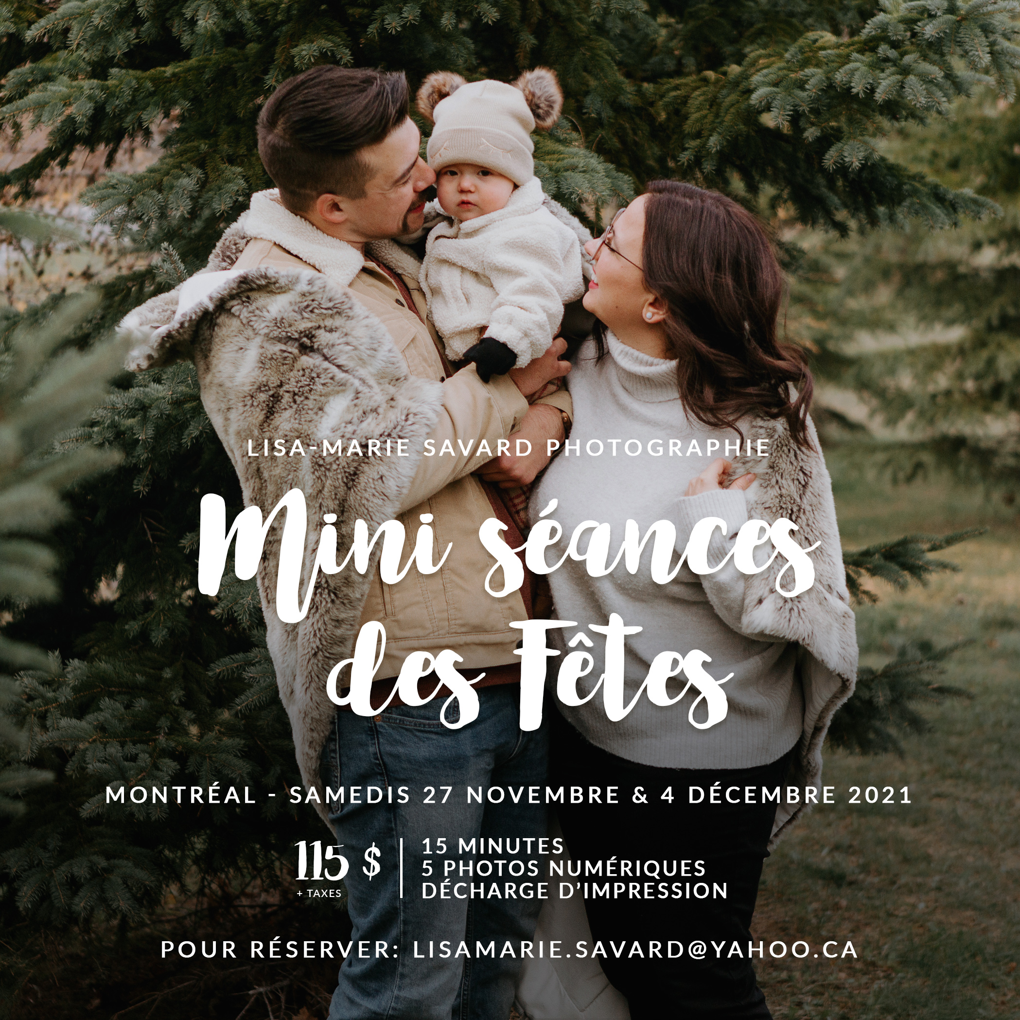 Mini séances des Fêtes à Montréal. Séance photo de Noël à Montréal. Montreal Holiday mini sessions. Montreal Christmas mini sessions.