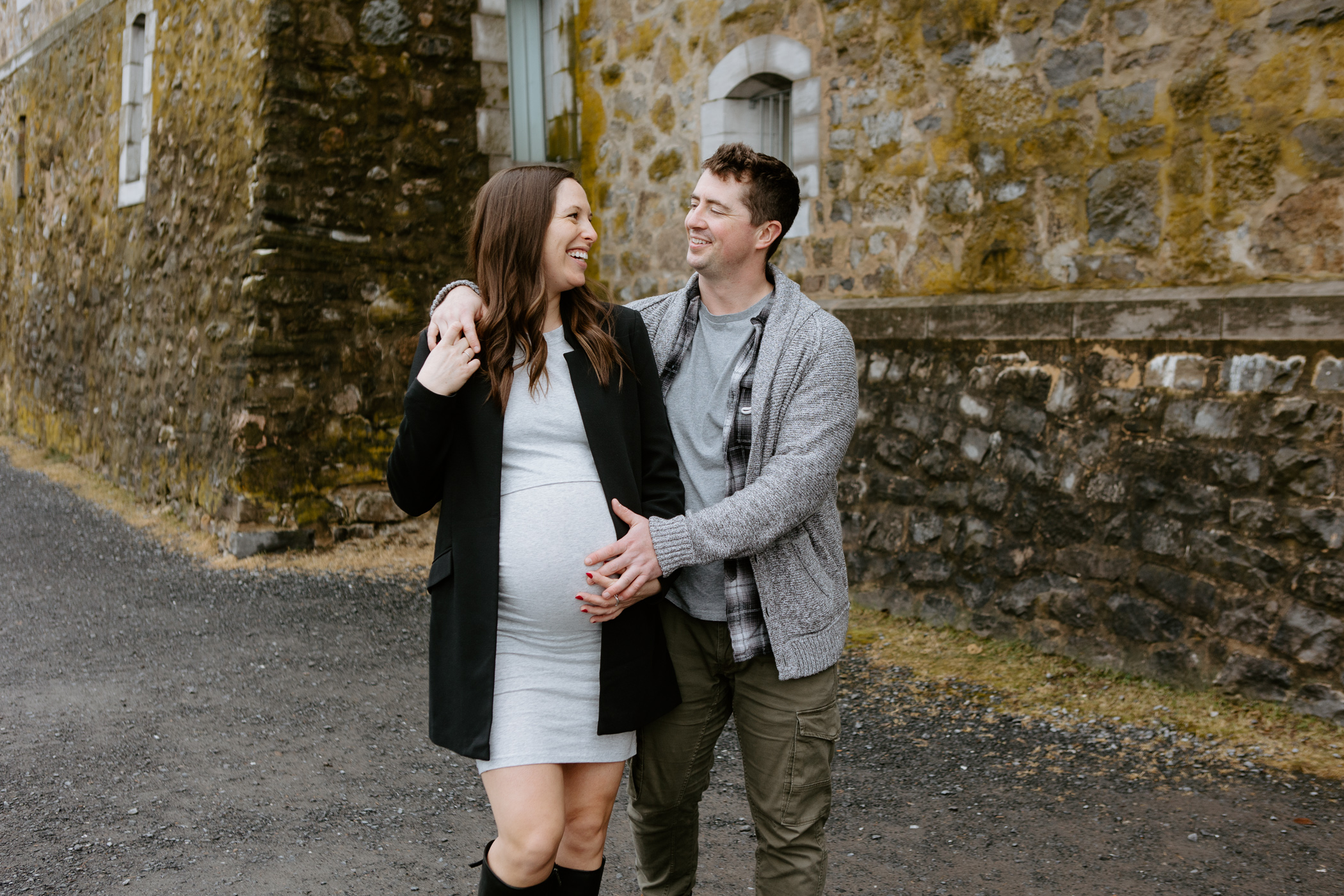 Anne-Marie & Gabriel - Séance maternité à Chambly