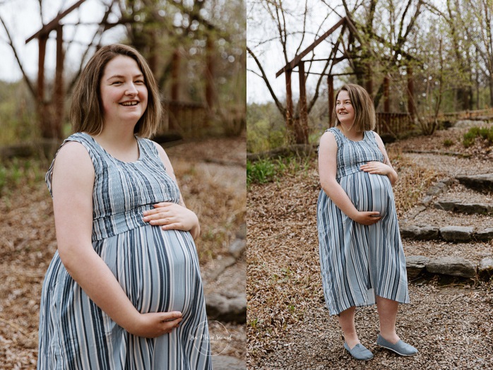 Spring maternity photos. Cute maternity photos ideas. Photographe à Laval. Séance photo de famille Centre de la Nature. Laval photographer. Centre de la Nature family photoshoot.