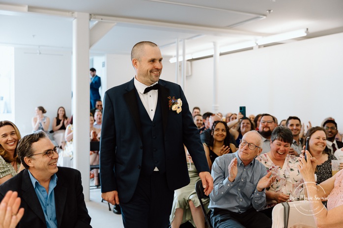 Art gallery wedding. Mariage à Montréal au Livart. Montreal wedding at Le Livart. Photographe de mariage à Montréal. Montreal wedding photographer.