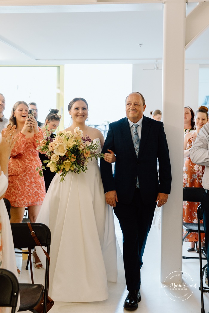 Art gallery wedding. Mariage à Montréal au Livart. Montreal wedding at Le Livart. Photographe de mariage à Montréal. Montreal wedding photographer.