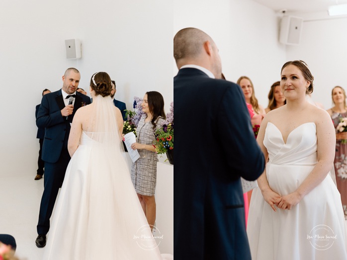 Art gallery wedding. Mariage à Montréal au Livart. Montreal wedding at Le Livart. Photographe de mariage à Montréal. Montreal wedding photographer.