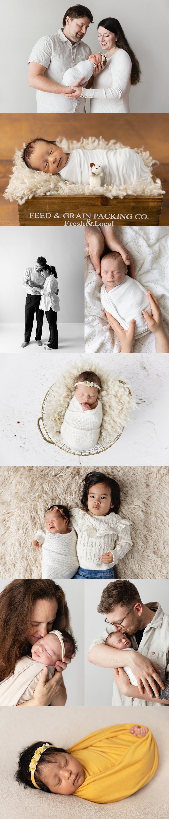 En studio ou à domicile? Comment choisir la séance nouveau-né qui correspond à vos besoins. Photographe de nouveau-né en studio à Montréal. Séance nouveau-né en studio à Montréal. Montreal in-studio newborn photographer. Montreal in-studio newborn session.