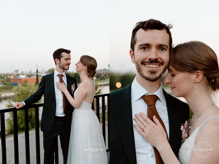 Urban wedding photo. Downtown wedding photos. Romantic wedding photos. Mariage à l'Ambroisie à Montréal. Photographe de mariage à Montréal. Montreal wedding photographer. Photographe Petite-Bourgogne. Photographe Saint-Henri.