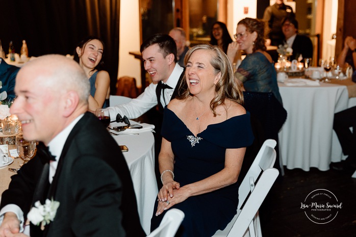 Wedding reception game ideas. Mariage au Grand Lodge Mont-Tremblant. Photographe de mariage à Mont-Tremblant. Grand Lodge Mont-Tremblant wedding. Mont Tremblant wedding photographer.