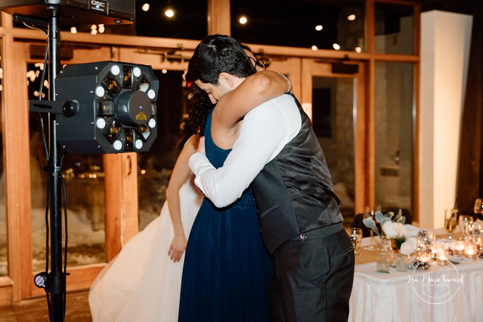 Wedding reception speech ideas. Mariage au Grand Lodge Mont-Tremblant. Photographe de mariage à Mont-Tremblant. Grand Lodge Mont-Tremblant wedding. Mont Tremblant wedding photographer.