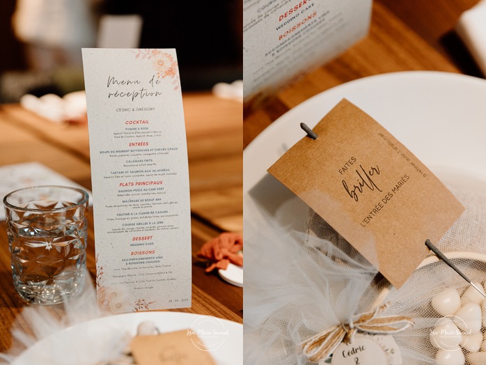 Mariage intime au centre-ville de Montréal. Mariage chez Les enfants terribles Place-Ville-Marie. Photographe de mariage LGBTQ+ friendly à Montréal. Downtown Montreal intimate wedding photos. Montreal LGBTQ+ friendly photographer.