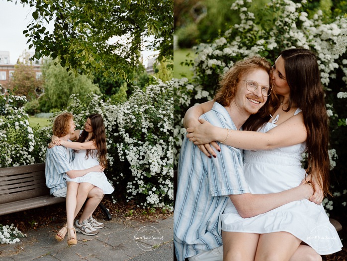 Urban engagement photos. Canal engagement photos. Séance photo de fiançailles à Montréal. Montreal engagement photos. Photographe de mariage à Montréal. Montreal wedding photographer. Séance photo Canal de Lachine. Lachine Canal photoshoot. Parc des Éclusiers.