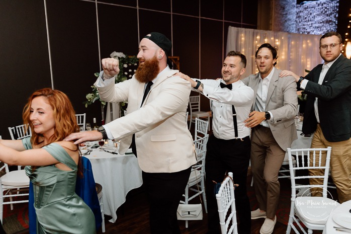 Wedding reception photos. Mariage à l'hôtel Delta Saguenay. Mariage à Jonquière. Photographe mariage Saguenay-Lac-Saint-Jean.