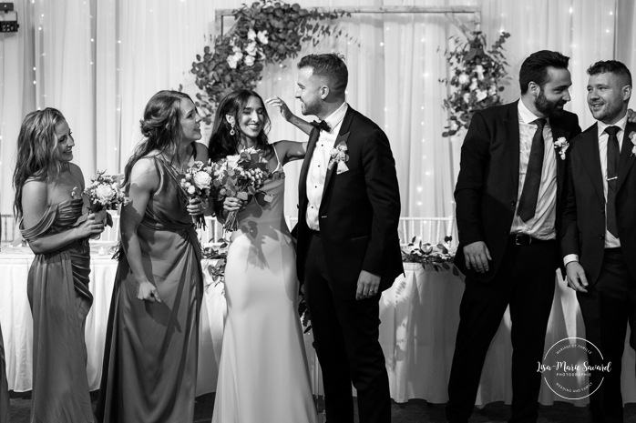 Wedding reception photos. Mariage à l'hôtel Delta Saguenay. Mariage à Jonquière. Photographe mariage Saguenay-Lac-Saint-Jean.