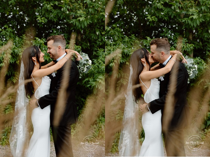 Greenhouse wedding photos. Plant nursery wedding photos. Pépinière Boréalis. Mariage à l'hôtel Delta Saguenay. Mariage à Jonquière. Photographe mariage Saguenay-Lac-Saint-Jean.