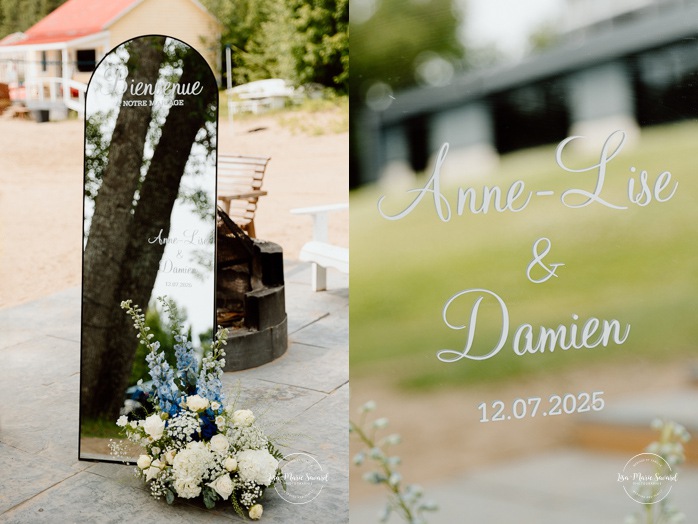 Summer lakefront wedding. Mariage au bord du Lac-Saint-Jean. Auberge des Îles. Photographe mariage Saguenay-Lac-Saint-Jean