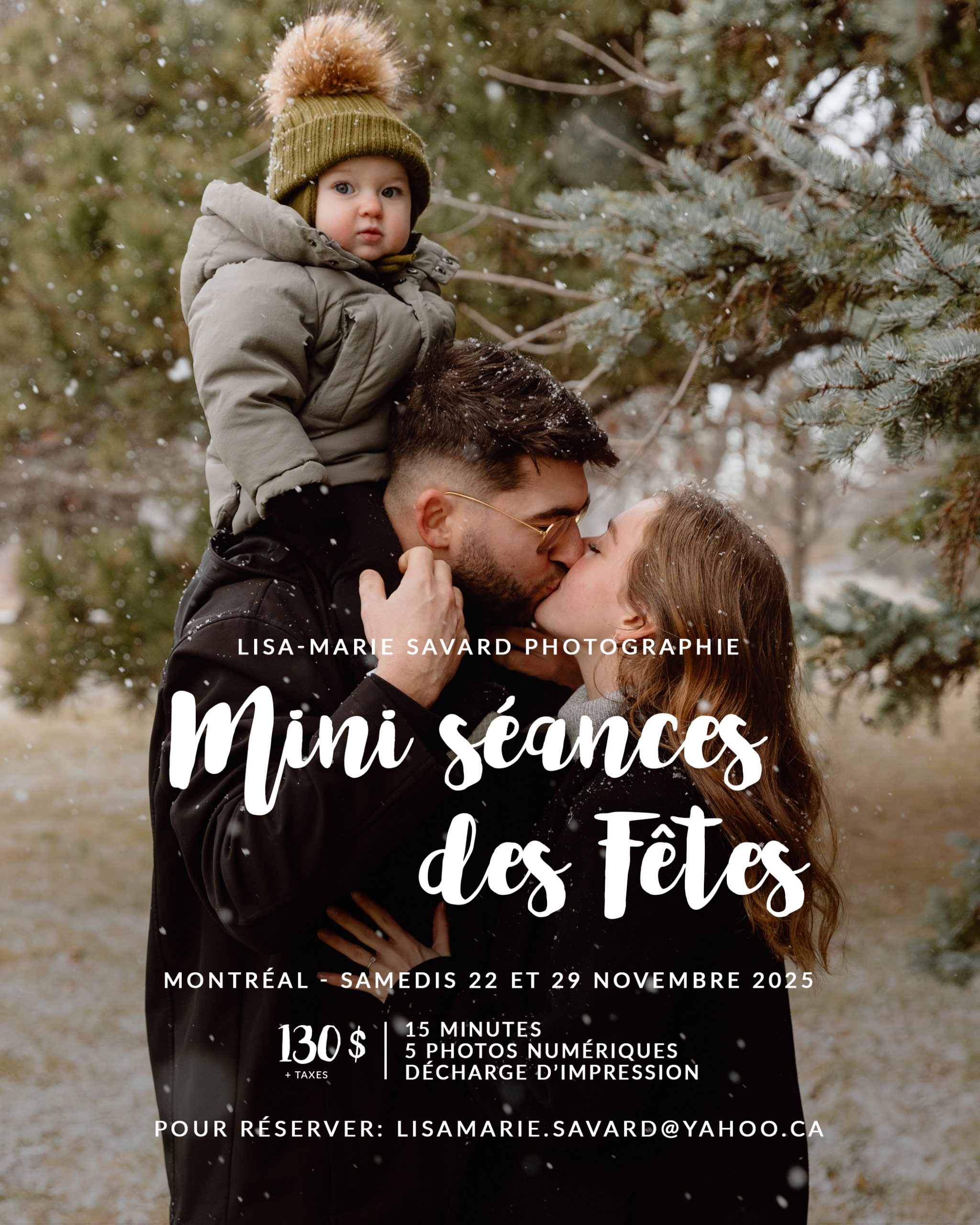 Mini séances des Fêtes 2025. Photos de Noël à Montréal. Mini séances de Noël à Montréal. Montreal Holiday mini sessions. Montreal Christmas mini sessions. Montreal Christmas photoshoot
