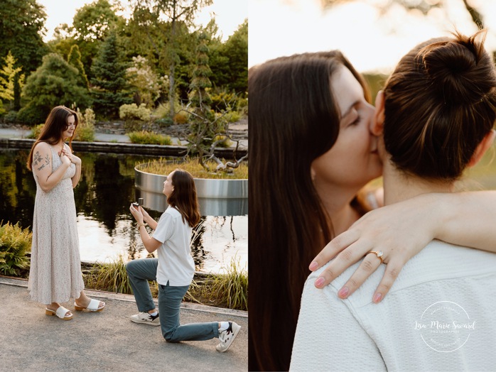 Demande en mariage à Montréal. Photographe de mariage à Montréal. Montreal surprise proposal. Montreal wedding photographer. Lisa-Marie Savard Photographie
