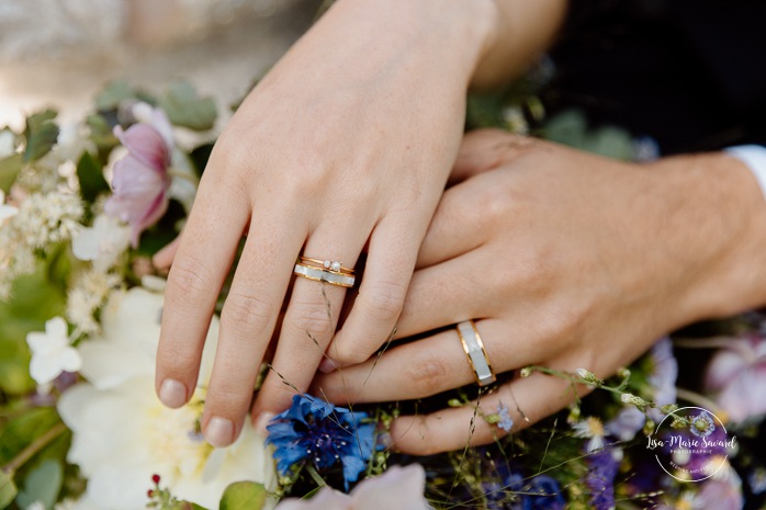 Forest wedding photos. Mariage à Le Pont Couvert de La Conception. Photographe mariage Laurentides. Le Pont Couvert wedding. Tremblant wedding photographer.