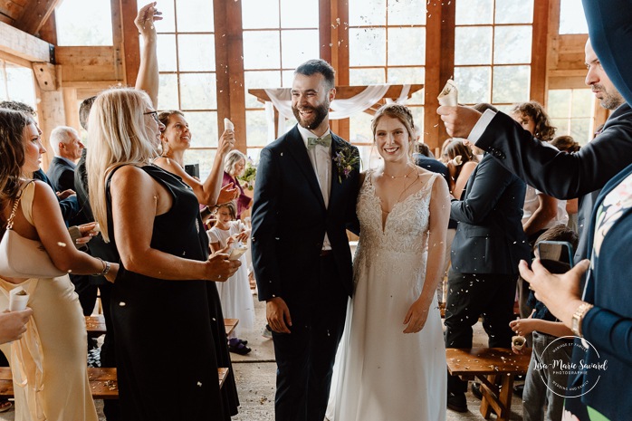 Mariage à Le Pont Couvert de La Conception. Photographe mariage Laurentides. Le Pont Couvert wedding. Tremblant wedding photographer.