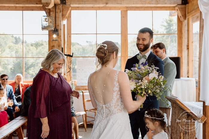 Mariage à Le Pont Couvert de La Conception. Photographe mariage Laurentides. Le Pont Couvert wedding. Tremblant wedding photographer.