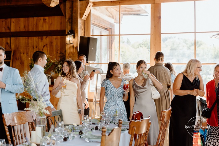 Mariage à Le Pont Couvert de La Conception. Photographe mariage Laurentides. Le Pont Couvert wedding. Tremblant wedding photographer.