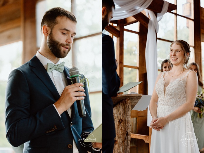 Mariage à Le Pont Couvert de La Conception. Photographe mariage Laurentides. Le Pont Couvert wedding. Tremblant wedding photographer.