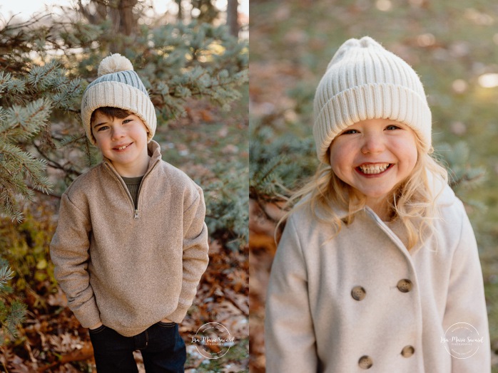 Outdoor Christmas mini sessions. Tree farm family photos. Christmas family photos. Mini séances des Fêtes 2025. Mini séances de Noël à Montréal. Montreal Christmas mini sessions. Montreal Holiday mini sessions.