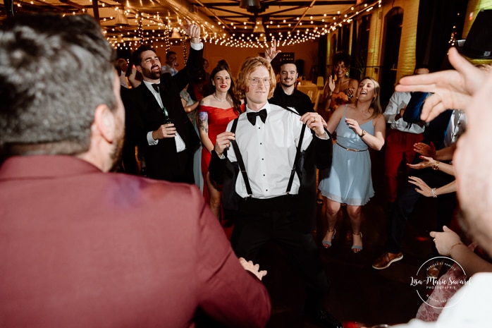 Wedding dance floor photos. Mariage à l'Espace Canal à Montréal. Photos de mariage Canal Lachine. Photographe de mariage à Montréal. Espace Canal wedding. Montreal wedding photographer.
