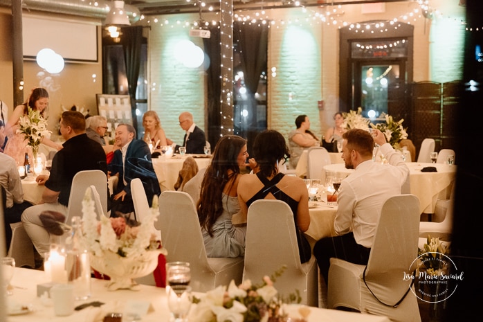 Industrial wedding reception. Mariage à l'Espace Canal à Montréal. Photos de mariage Canal Lachine. Photographe de mariage à Montréal. Espace Canal wedding. Montreal wedding photographer.