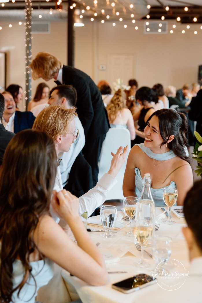 Industrial wedding reception. Factory wedding reception. Mariage à l'Espace Canal à Montréal. Photographe de mariage à Montréal. Espace Canal wedding. Montreal wedding photographer.