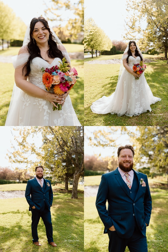 Spring wedding photos. Urban park wedding photos. Photographe de mariage au Saguenay. Photographe Saguenay-Lac-Saint-Jean. Vieux Port de Chicoutimi. Zone Portuaire Chicoutimi. Saguenay wedding photographer.
